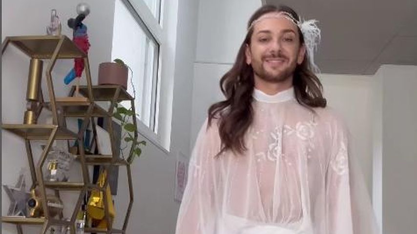 Riccardo Simonetti im Brautkleid seiner Mama