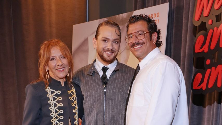 Buchpremiere in Berlin: Riccardo Simonetti mit Anna Simonetti und Ehemann Steven