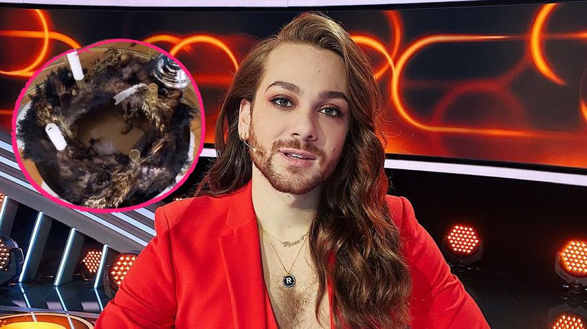 Brandgefährlich: Riccardo Simonettis Adventskranz fackelt ab