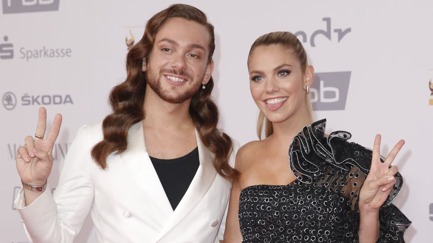 Riccardo Simonetti und Vivien Gebhardt bei der Goldenen Henne 2019 in Leipzig