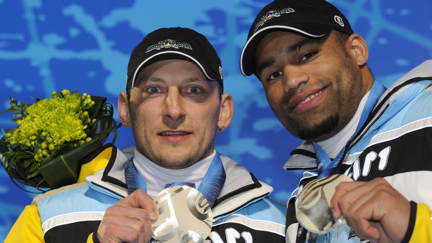 Thomas Florschütz und Richard Adjei im Februar 2010