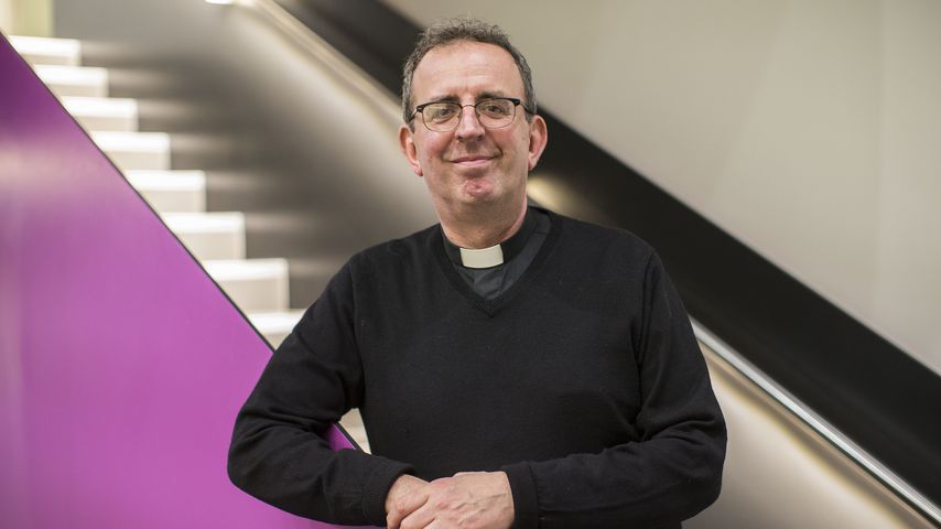 Richard Coles in der Winchester University