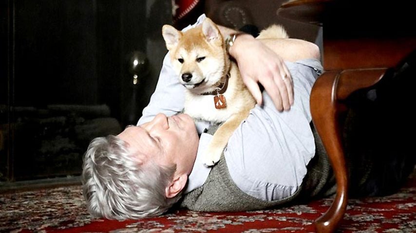 Richard Gere in "Hachiko" (2009)