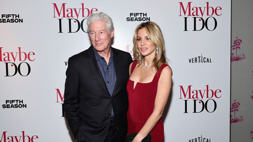 Richard Gere und Alejandra Silva im Januar 2023