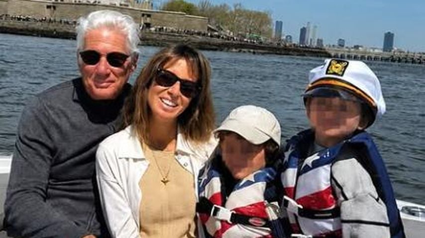 Richard und Alejandra Gere mit ihren gemeinsamen Söhnen