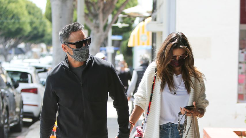 Richard Lee und Alessandra Ambrosio im April 2021 in Los Angeles