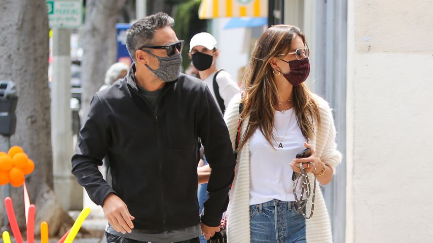 Richard Lee und Alessandra Ambrosio im April 2021 in Los Angeles