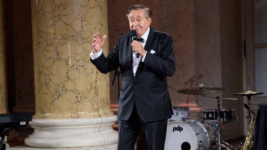 Richard Lugner an seinem 90. Geburtstag in der Hofburg in Wien, Oktober 2022