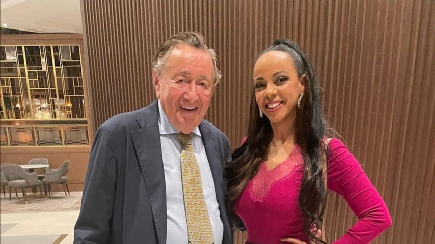 Richard Lugner und Bahati 'Kolibri' Venus