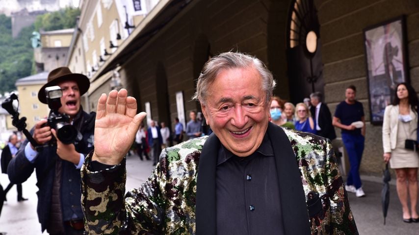 Richard Lugner bei den Salzburger Festspielen 2020 zur Premiere von "Così fan tutte"