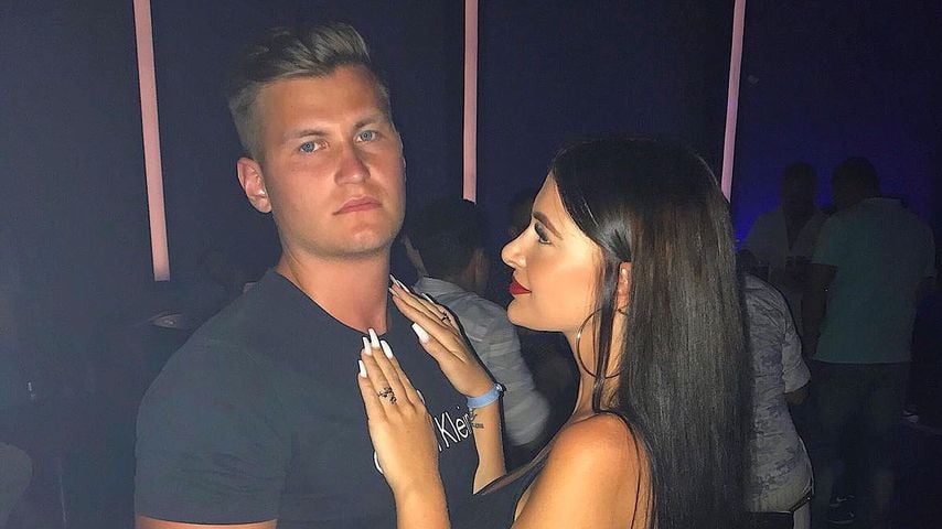 Realitystars Richard Sternberg und Vanessa Brahimi, Januar 2020