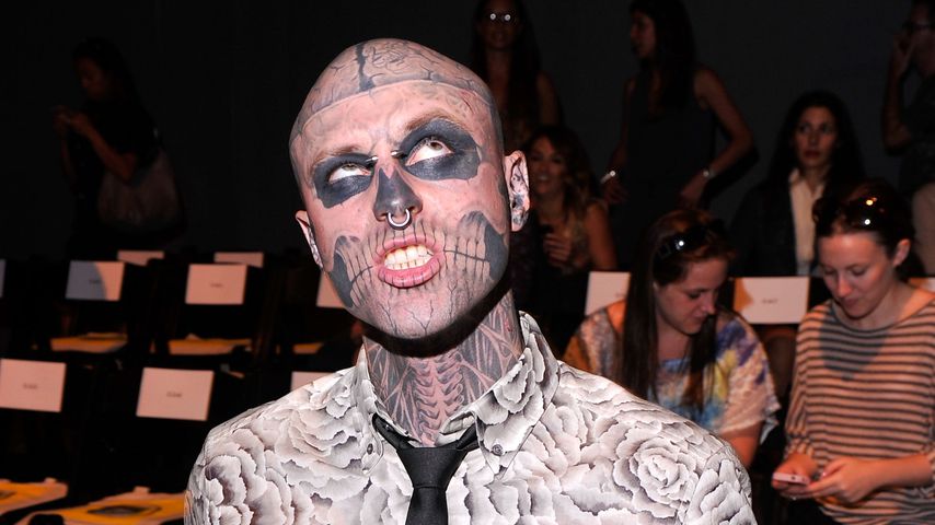 Zombie Boy alias Rick Genest 2012 in New York