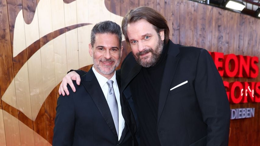 Rick Kavanian und Gronkh bei der "Dungeons & Dragons"-Premiere in Berlin, 2023