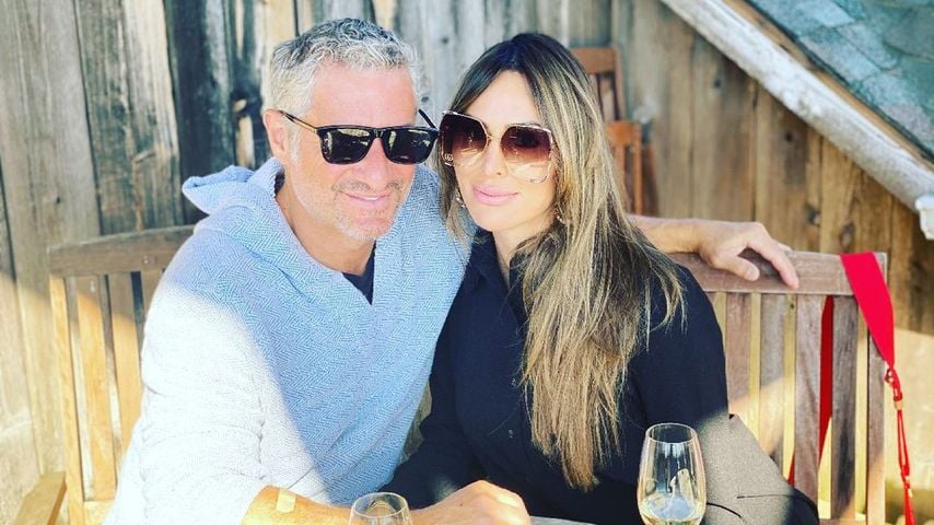 Rick Leventhal mit seiner Freundin Kelly Dodd im Mai 2021