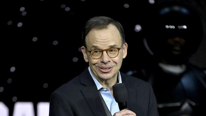 Rick Moranis spricht bei CinemaCon 2026 im Dolby Colosseum in Las Vegas