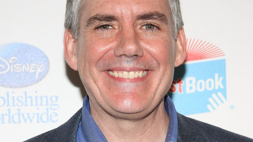 Rick Riordan bei einer Konferenz in NYC im Mai 2011