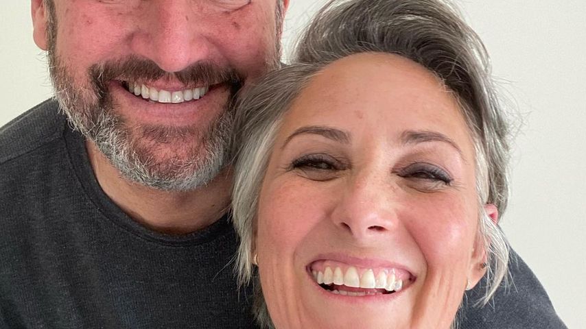 Ricki Lake mit ihrem Verlobten Ross Burningham