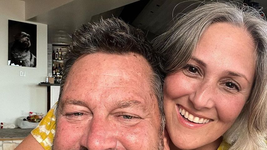 Ricki Lake mit ihrem Ehemann Ross Burningham
