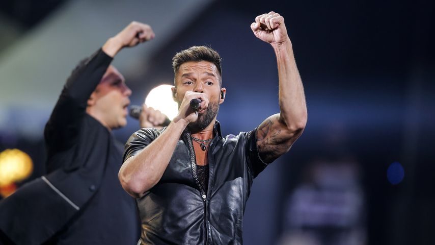 Ricky Martin bei einem Auftritt im Februar 2020