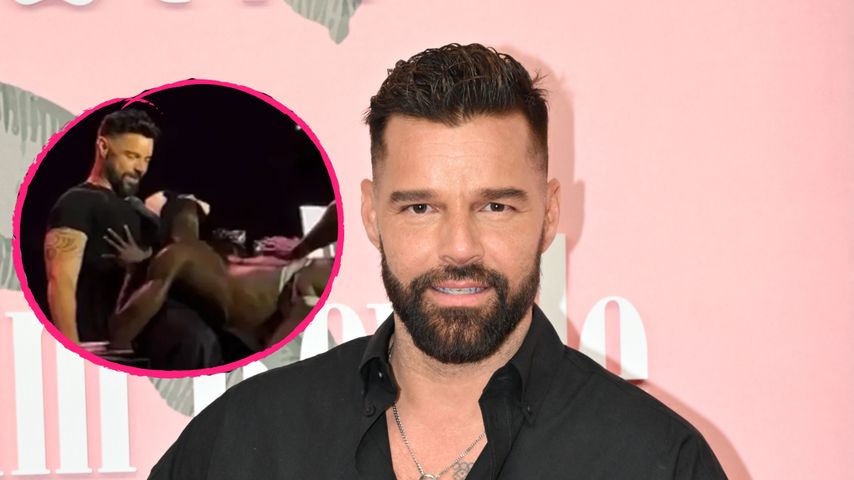 Bekam Ricky Martin beim Madonna-Konzert etwa eine Erektion?