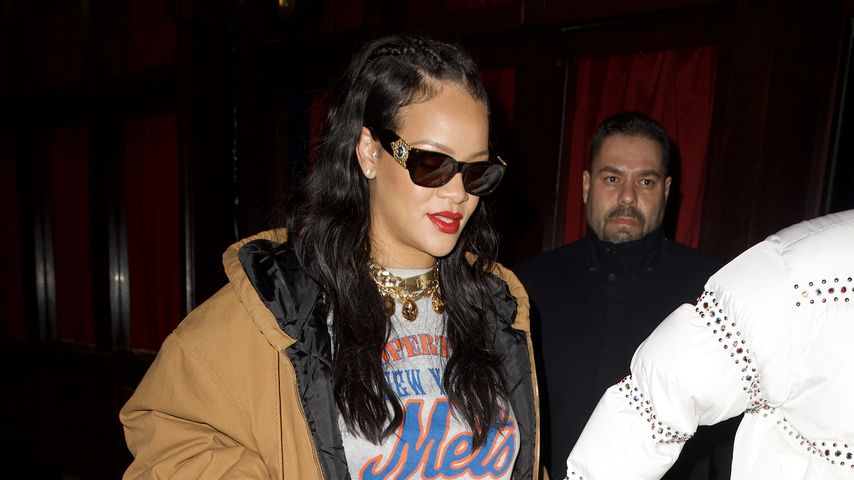 Rihanna im Februar 2022 in New York City
