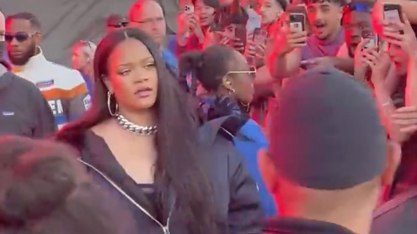 Rihanna beim A$AP-Rocky-Konzert in London