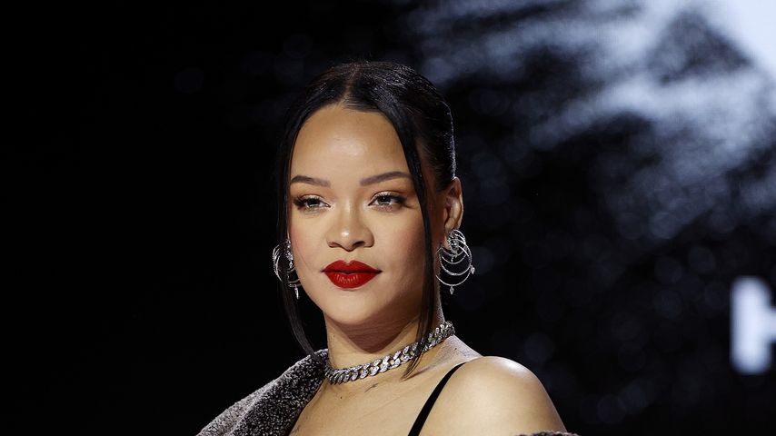 Rihanna im Februar 2023 in Phoenix, Arizona