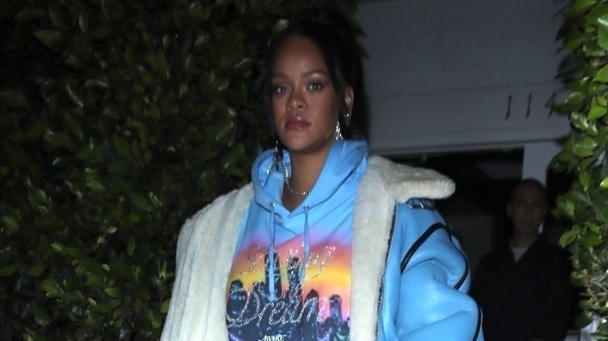 Huch! Wo ist denn Rihannas XXL-Babybauch plötzlich hin?
