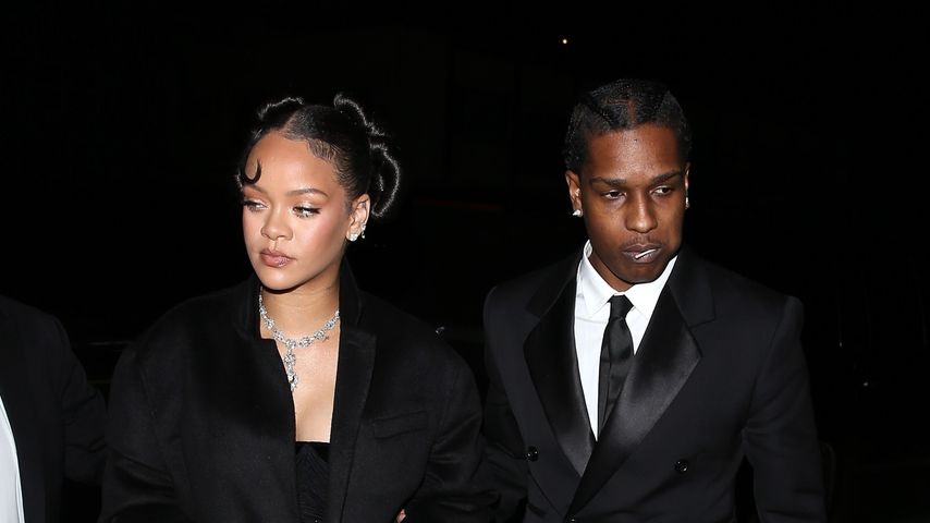 Rihanna und A$AP Rocky vor den Golden Globes 2023