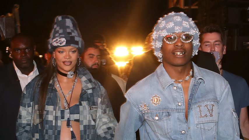 Rihanna und A$AP Rocky in Paris im Juni 2023
