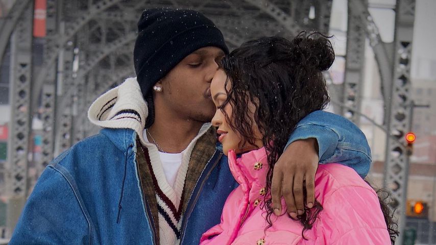 Rihanna und A$AP Rocky im Februar 2022