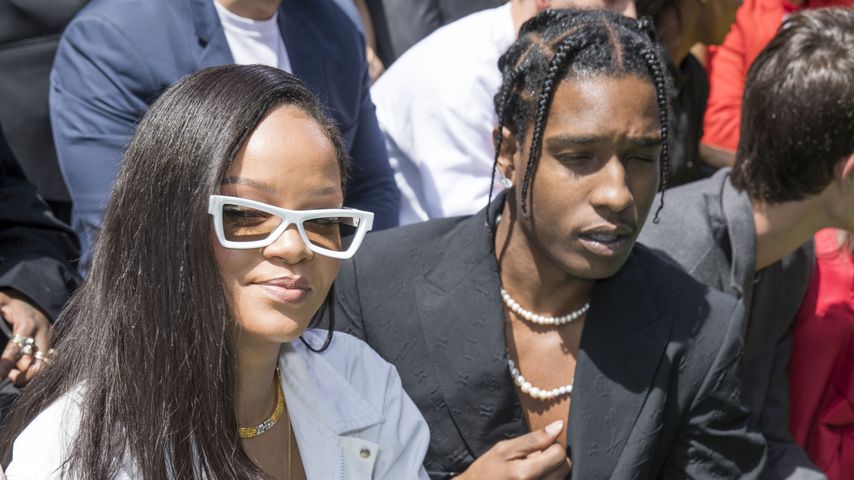 Rihanna und A$AP Rocky bei der Paris Fashion Week 2018