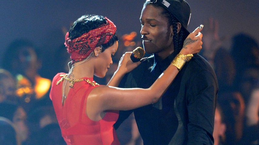 Rihanna und A$AP Rocky, 2012