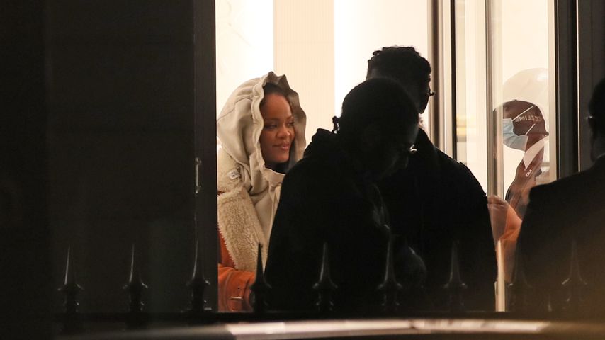 Rihanna und A$AP Rocky in einem Dior-Laden in Paris