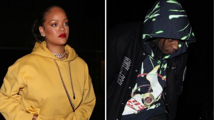 Rihanna und ASAP Rocky im Februar 2020