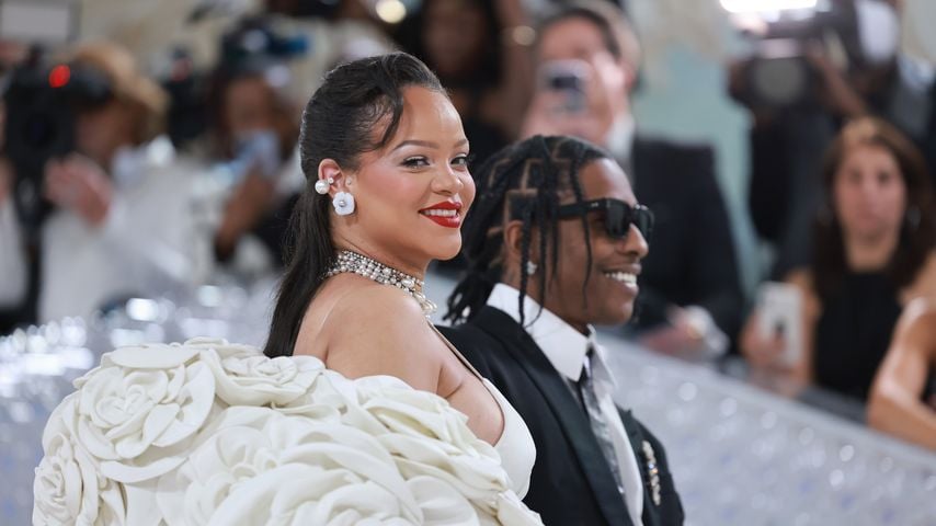Rihanna und ASAP Rocky bei der Met-Gala 2023