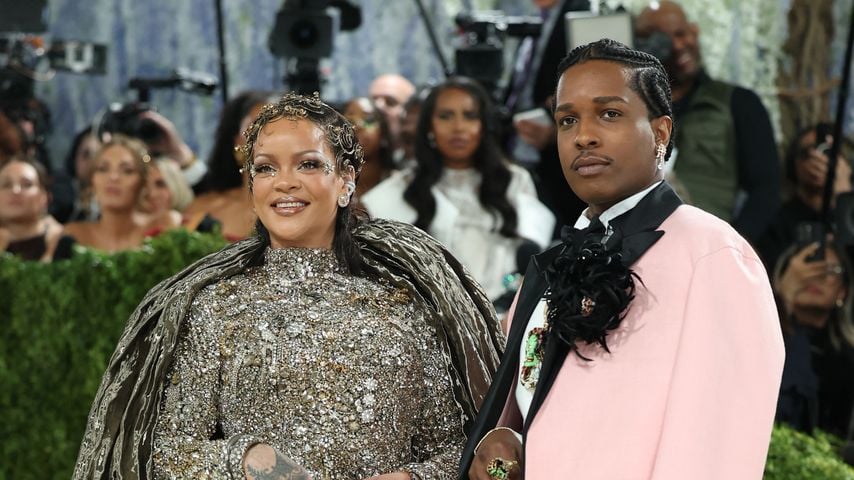 Rihanna und Asap Rocky bei der Met Gala 2026 im Metropolitan Museum of Art in New York.