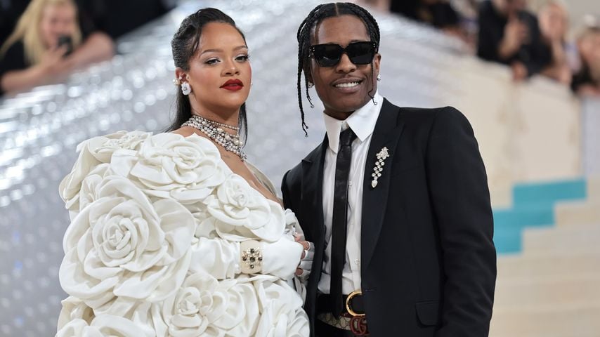 Rihanna und A$AP Rocky bei der Met Gala 2023