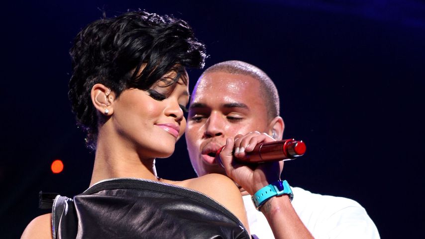 Rihanna und Chris Brown im Dezember 2008