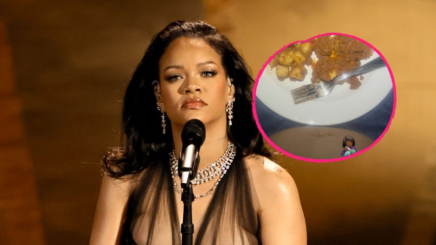Bauch im Weg? Schwangere Rihanna gibt süße Einblicke im Netz