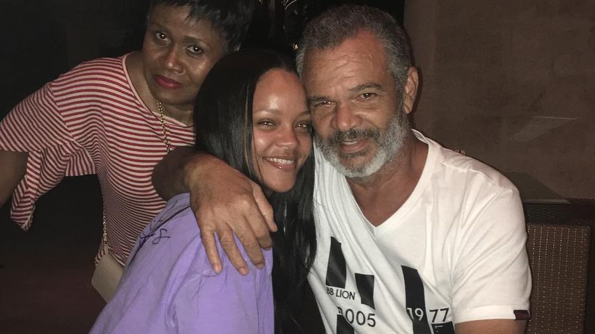 Rihanna und ihr Vater Ronald Fenty