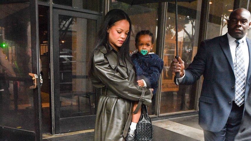 Rihanna verlässt das Gericht in Los Angeles am 13. Februar 2025