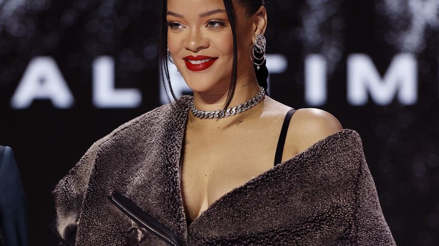 Rihanna während ihrer zweiten Schwangerschaft