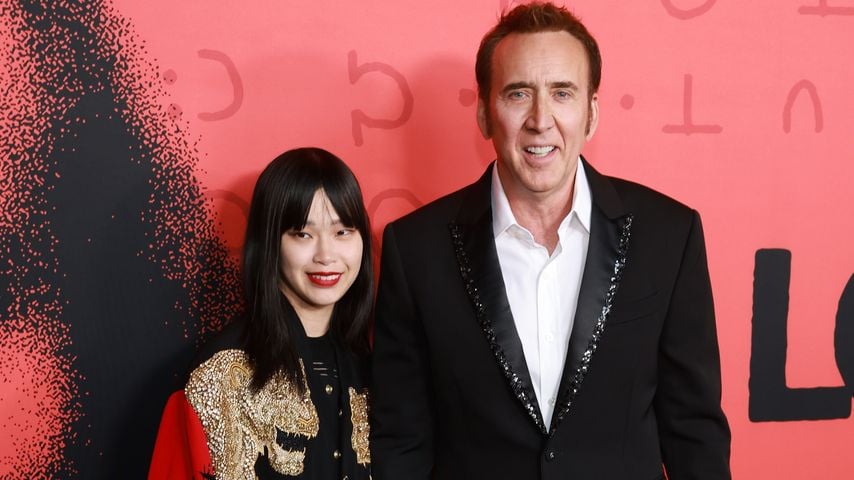 Riko Shibata and Nicolas Cage im Juli 2024