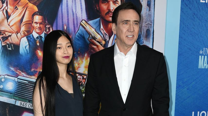 Riko Shibata and Nicolas Cage in Los Angeles