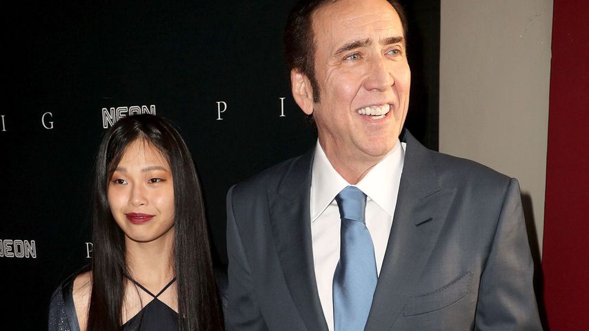 Riko Shibata und Nicolas Cage