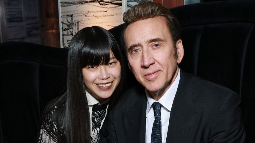 Nicolas Cage (62) zeigt sich mit Frau Riko (31) bei Premiere