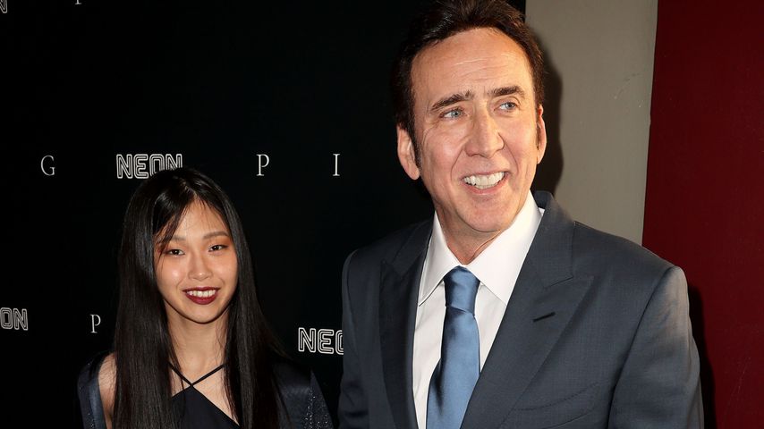 Nicolas Cage gibt Red-Carpet-Debüt mit seiner neuen Ehefrau