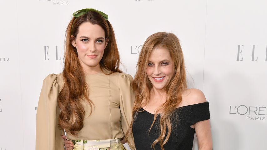 Riley Keough und ihre Mutter Lisa Marie Presley im Oktober 2017