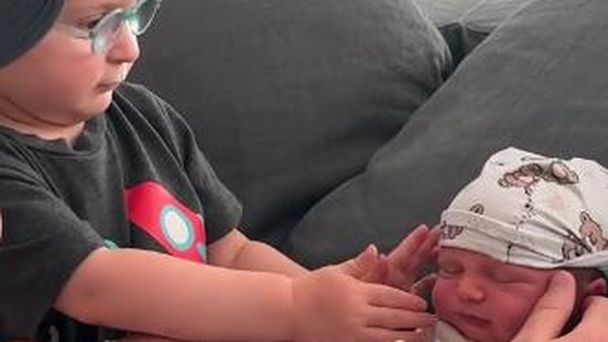 Riley und sein Bruder Barry, Söhne von Meghan Trainor